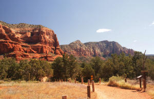 Start of Trail from Southern Parking Lot