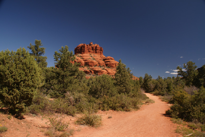 Appoaching Bell Rock from the South