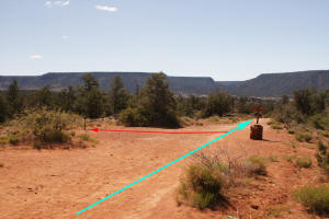 Southern Junction of Bell Rock Pathway & Courthouse Butte Loop Trail