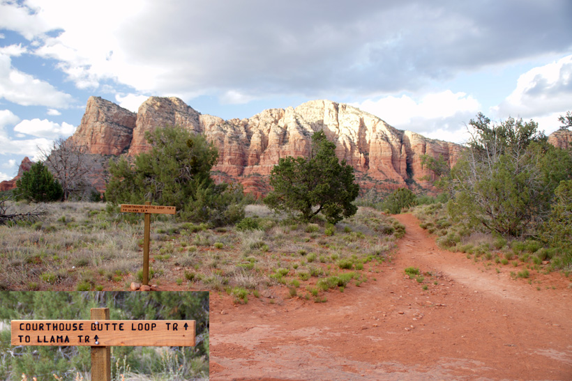 Courthouse Butte Northern Trailhead