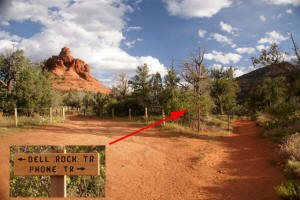 North Parking Lott -- Bill Rock Trail, Phone Trail
