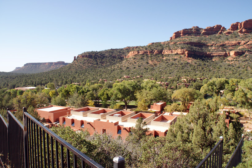 View of the Enchantment Resort Looking Southwest