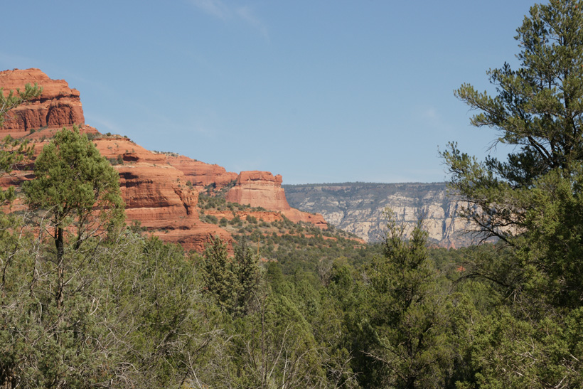 The View of Dead Man's Pass to the Right of Boynton Canyon