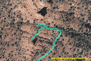 Boynton Vista Trail - Aerial View