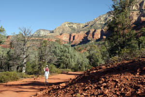 Start of Brins Mesa Trail