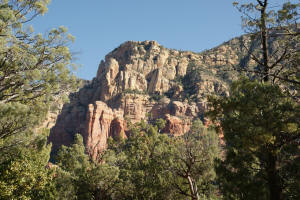 Lower Brins Mesa Trail Looking Northeast