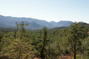 Mid Brins Mesa Trail Looking South