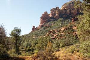 Close Up View of Twin Butte