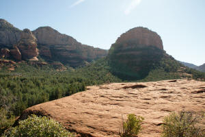 View South on top of Submarine Rock
