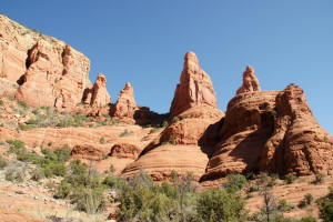 Twin Buttes on Chapel Trail