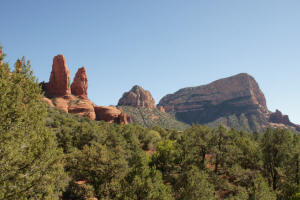Two Nuns Rock Formation
