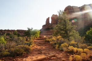 Approaching Templeton Trail