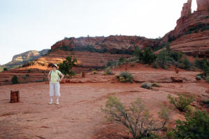 Approaching Base of Cathedral Rock