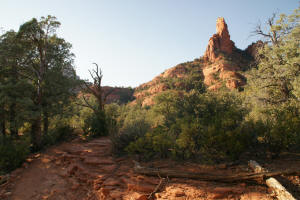 West Side of Cibola Pass Trail