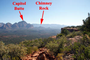 Doe Mountain Top Trail and Chimney Rock