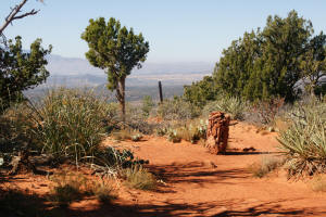 Top Cairn Marking Descent