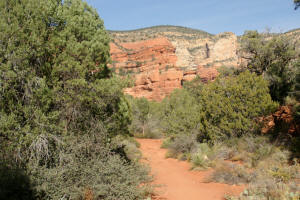 Beginning of Fay Canyon Trail