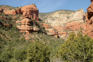 View Up Fay Canyon