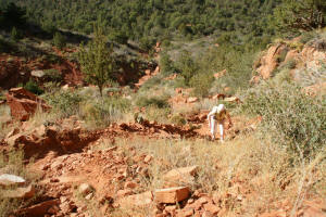 Final Climb Fay Canyon Trail