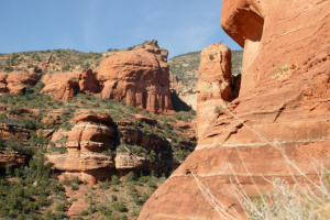 View Up Fay Canyon