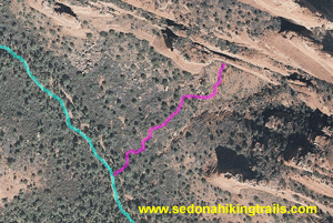 Aerial View Fay Canyon Arch