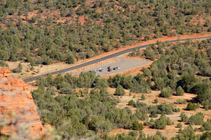 Fay Canyon Parking Lot