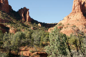 Cibola Pass Trail - View to North