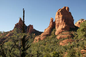Cibola Pass Trail- View to North
