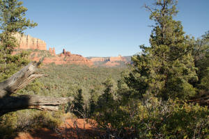 Cibola Pass Trail - View to East