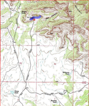 Palatki Topographic Map