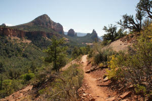 Upper Soldier Pass Trail Looking South