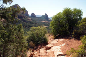 Upper Soldier Pass Trail Looking South