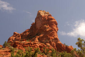 The Sphinx Rock Formation - Close Up View