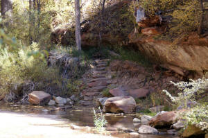 Steam Crossing with Rock Steeps