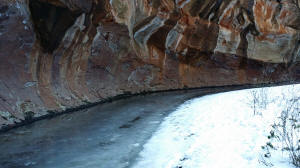 Looking at Cliffs over West Fork Stream 2